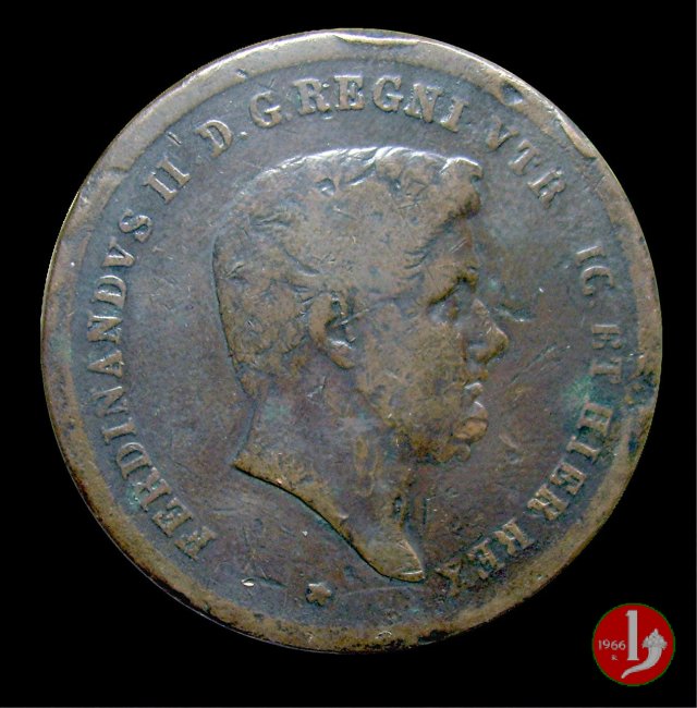 10 Tornesi 1849 (Napoli)