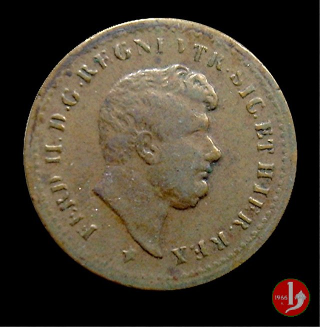 ½ Tornese 1853 (Napoli)