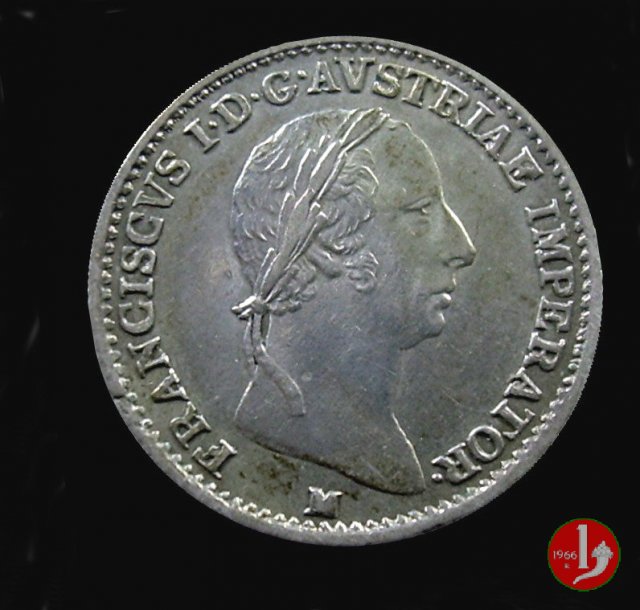 1/4 di lira 1823 (Milano)