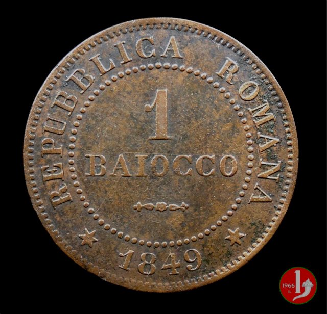 1 Baiocco 1849 (Roma)