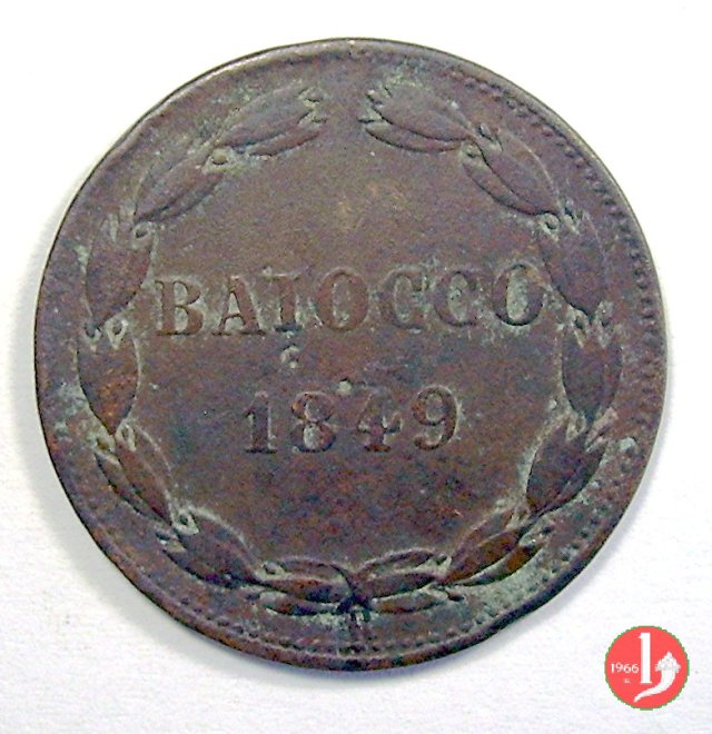 1 baiocco 1849 (Roma)