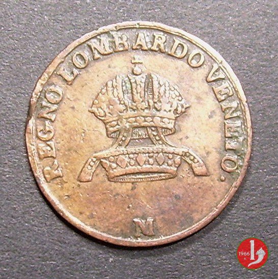 1 centesimo 1834 (Milano)