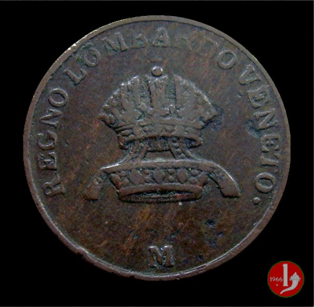 1 centesimo 1843 (Milano)