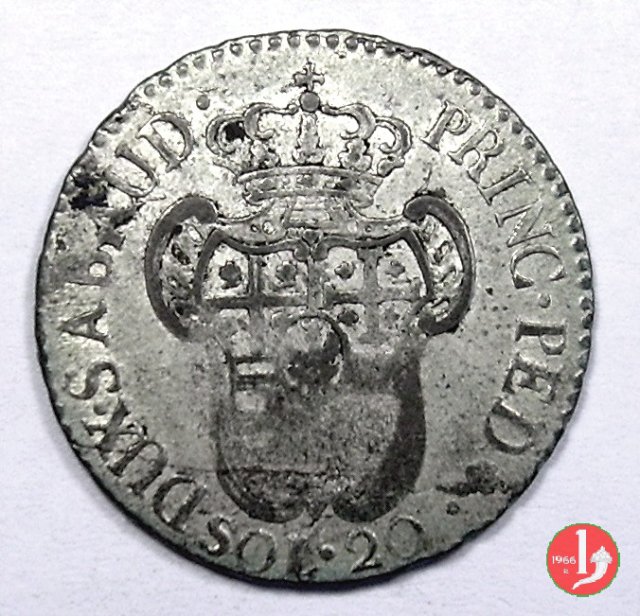 20 soldi 1796 (Torino)