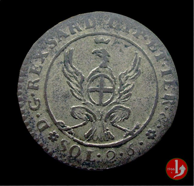 2,6 soldi 1798 (Torino)