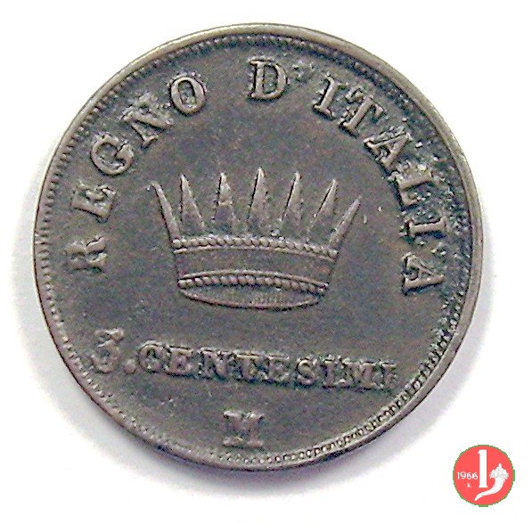 3 centesimi 1812 (Milano)