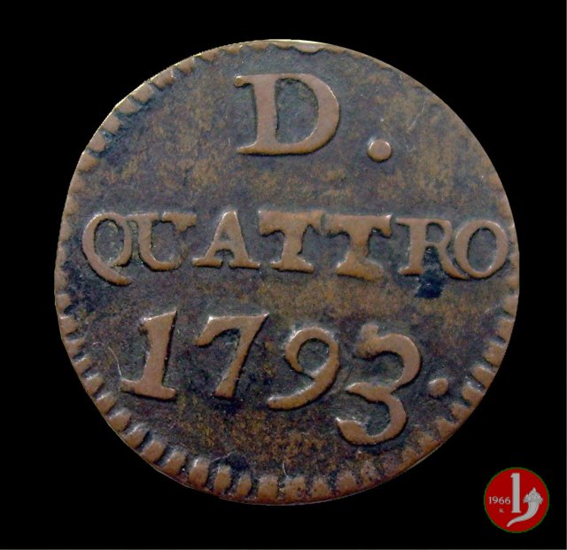 4 denari 1793 (Genova)