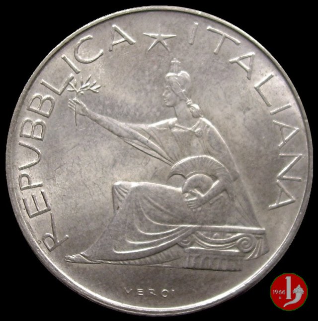 500 lire Quadriga triste 1961 (Roma)