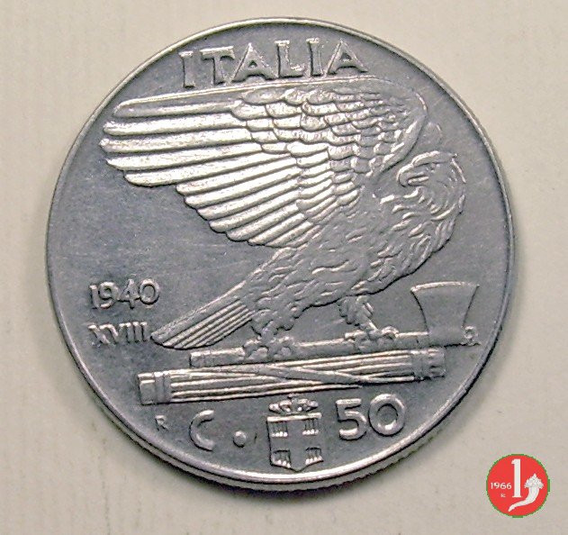50 centesimi impero 1940 (Roma)