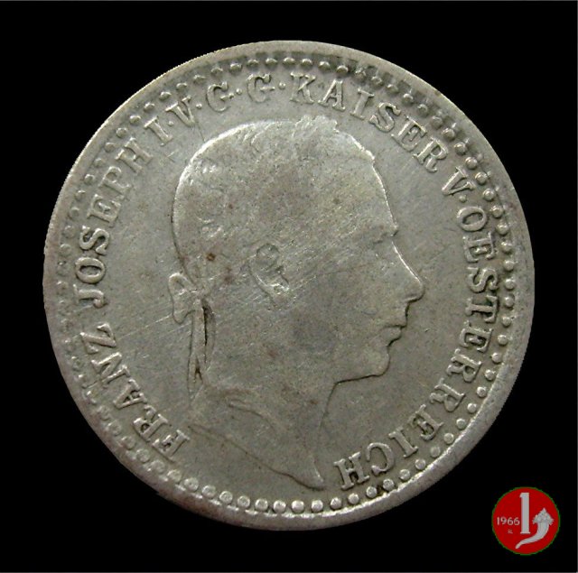 5 Kreuzer o 5 Carantani 1859 (Milano)