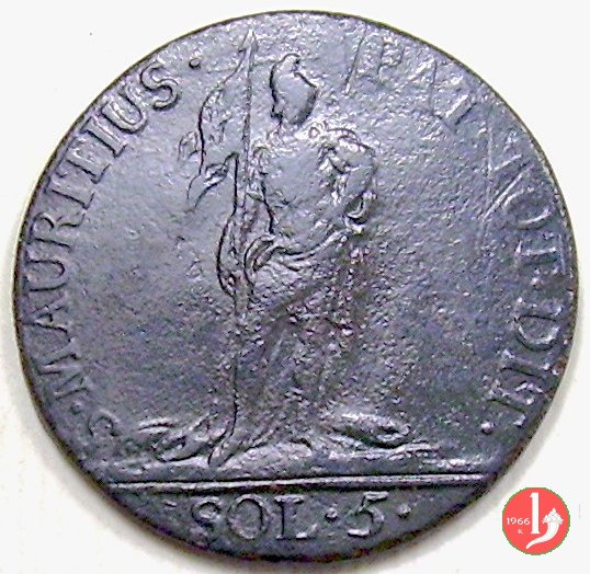 5 soldi 1794 (Torino)