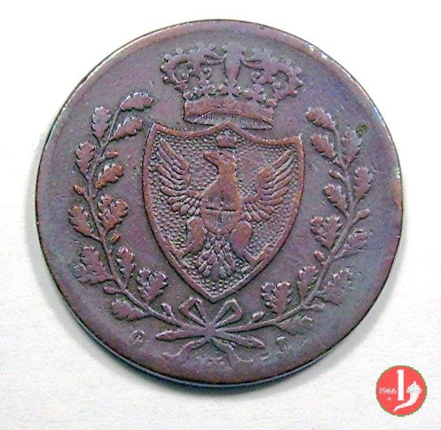 5 centesimi 1826 (Genova)