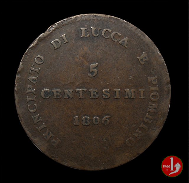 5 centesimi 1806 (Firenze)