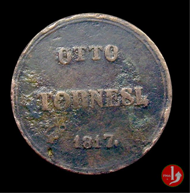 8 tornesi 1817 (Napoli)