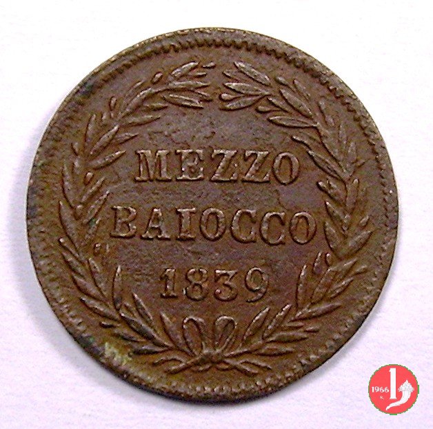 Mezzo Baiocco 1839 (Bologna)