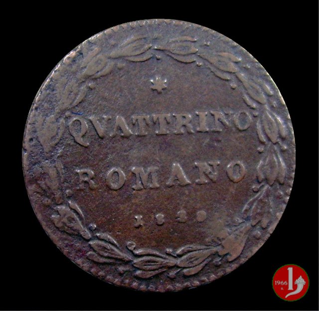 Quattrino 1829 (Roma)