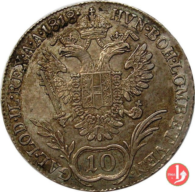 10 kreuzer 1818 (Venezia)