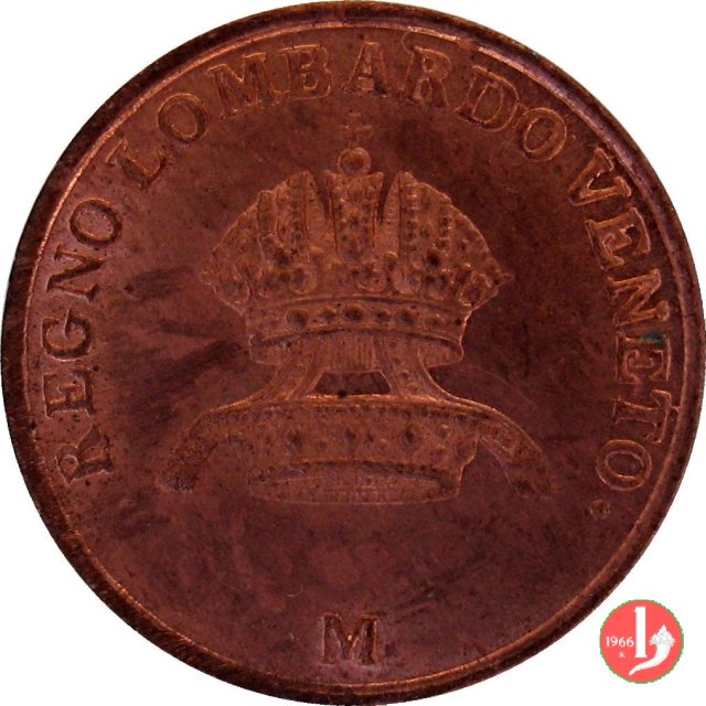 1 centesimo 1843 (Milano)