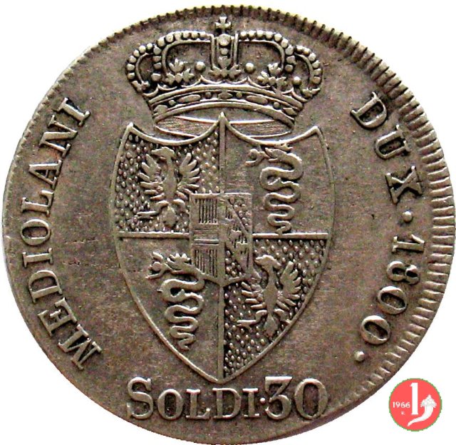 30 soldi 1800 (Milano)