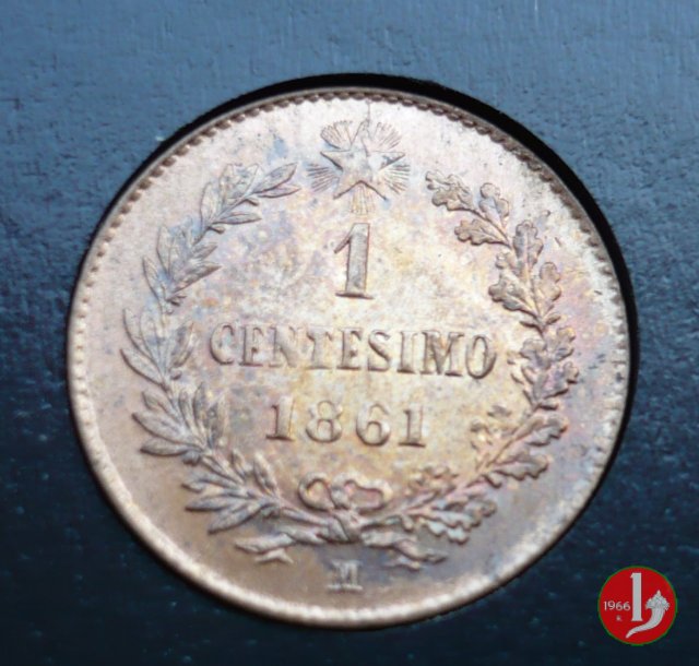 1 centesimo 1861 (Milano)