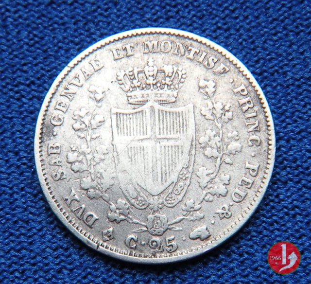 25 centesimi 1829 (Torino)