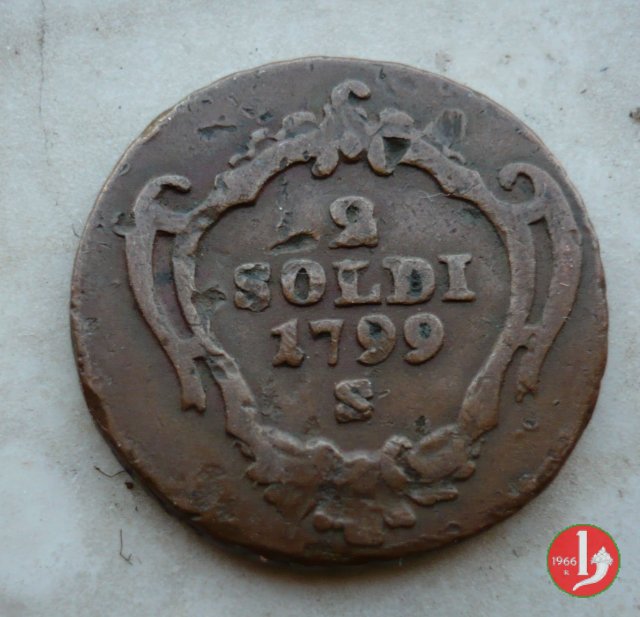 2 soldi 1799 (Schmöllnitz)