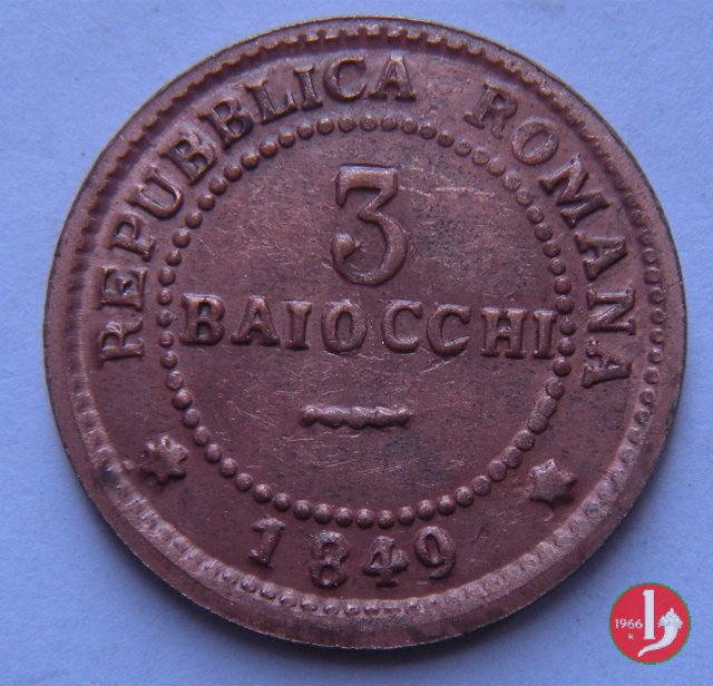 3 Baiocchi 1849 (Roma)
