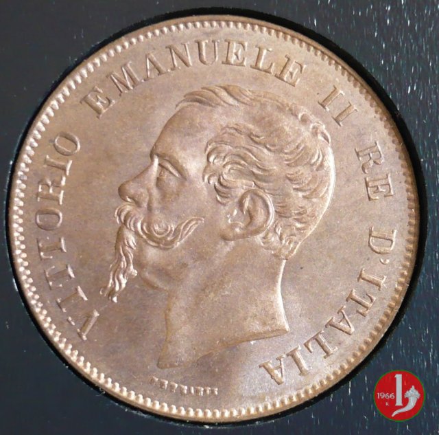 5 centesimi 1861 (Milano)