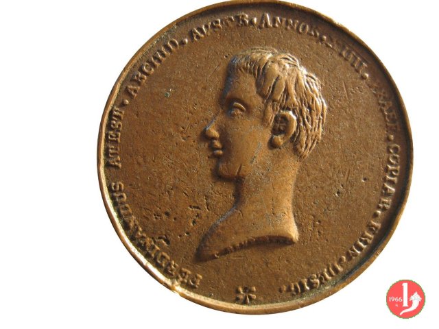 Ferdinando colonnello Cacciatori del Frignano 1835 -B245 1835