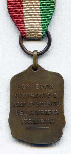 Placchetta Impresa di Fiume -C3 1919