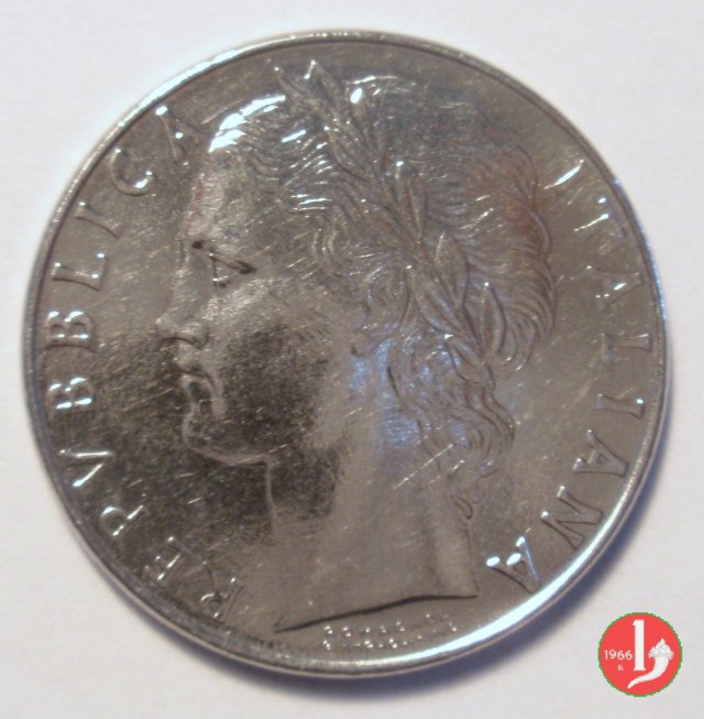 100 lire Minerva 1983 (Roma)