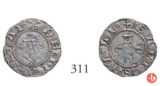 Bolognino (A con anellini) 1404-1471 (Macerata)