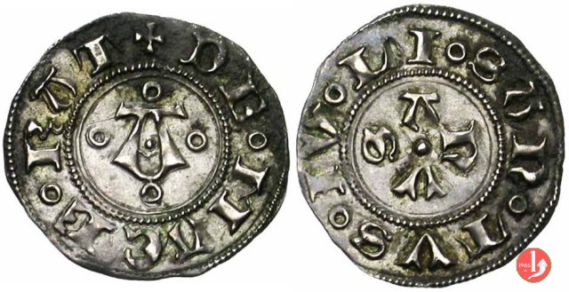 Bolognino (A con trifogli, anellini, e altri) 1392-1447 (Macerata)