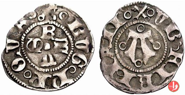 Bolognino (chiavi in legenda al R/) 1446-1447 (Fermo)