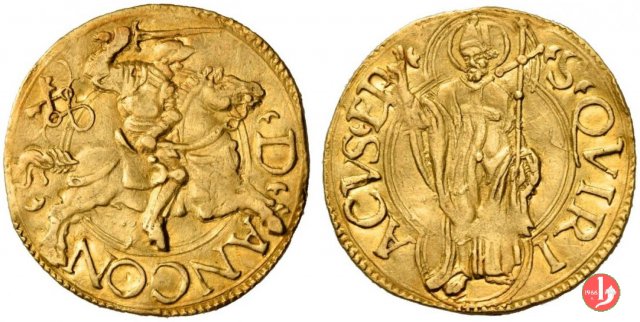 Doppio Ducato papale 1523-1534 (Ancona)