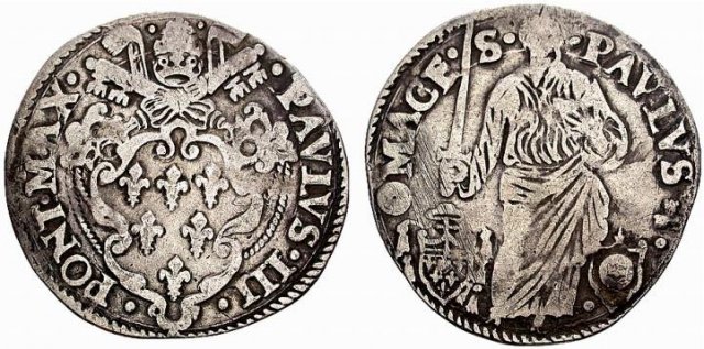 Giulio (senza data) - Spada eretta - Castelli/Degli Albizzi 1534-1549 (Macerata)