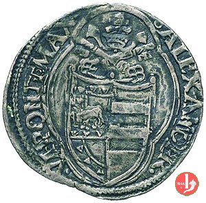 Grosso Anconitano (o Terzo di grosso) 1492-1503 (Ancona)