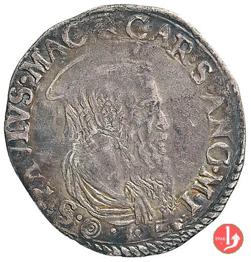 Grosso (Anno XIII - 1546-47) - Con testa 1546-1547 (Macerata)