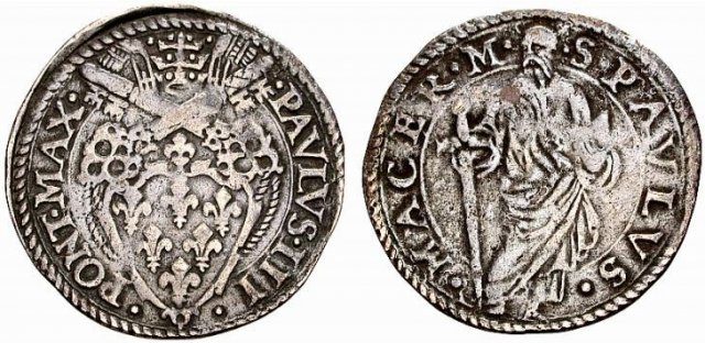 Grosso (senza data) - S.Paolo 1534-1549 (Macerata)