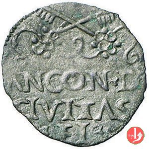 Quattrino (I t) 1523-1534 (Ancona)