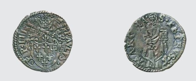 Quattrino 1534-1549 (Ancona)