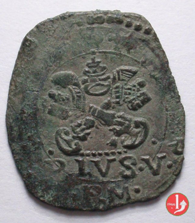 Quattrino 1566-1572 (Ancona)