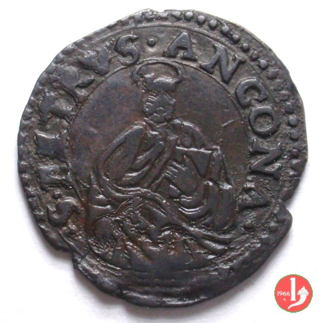 Quattrino 1566-1572 (Ancona)