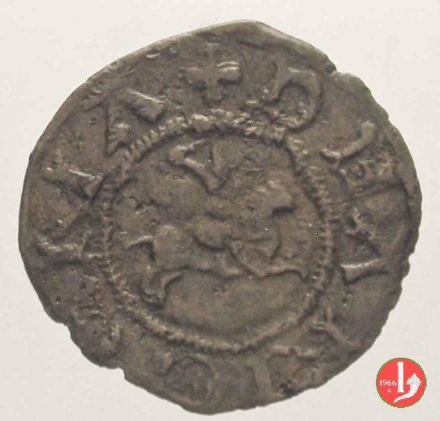 Quattrino (cavaliere a d.)  (Ancona)