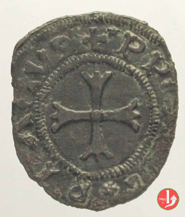 Quattrino (cavaliere a d.)  (Ancona)