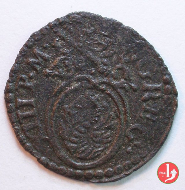 Quattrino (senza data - S.Ciriaco) 1572-1585 (Ancona)