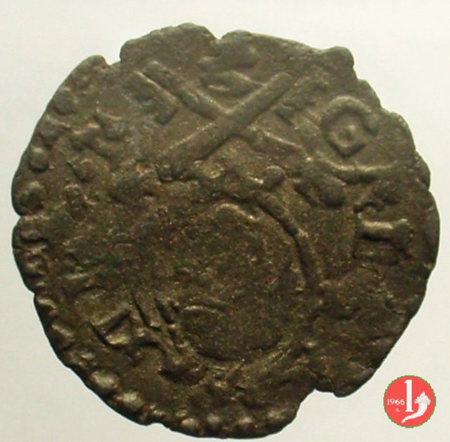 Quattrino (senza data - S.Pietro/Figura) 1572-1585 (Ancona)