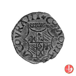 Quattrino (testa grande) 1482-1508 (Casteldurante-urbino)