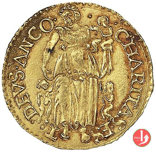 Scudo d'oro (senza data - Stemma) 1572-1585 (Ancona)