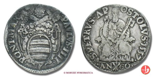 Testone (1557 - con volute) 1557 (Ancona)